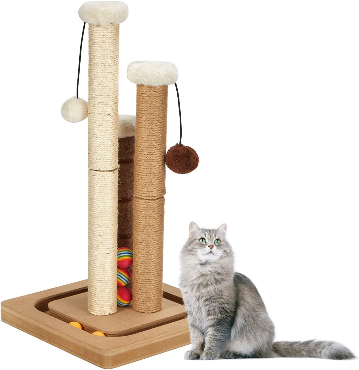 Cat Scratching Post Premium Natural Sisal Jute Carpet