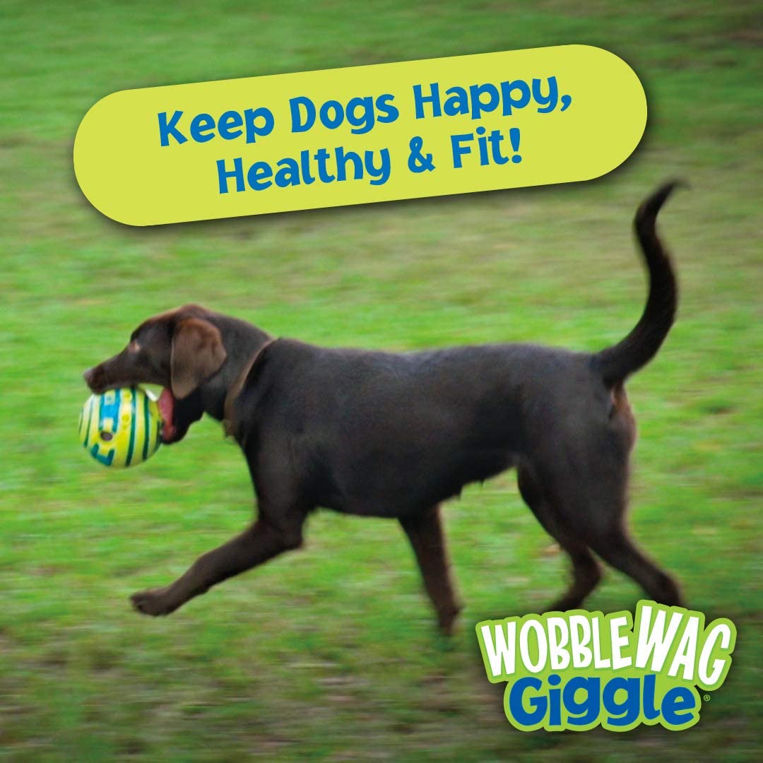 Wobble Wag Giggle Ball, Interactive Dog Toy, Fun