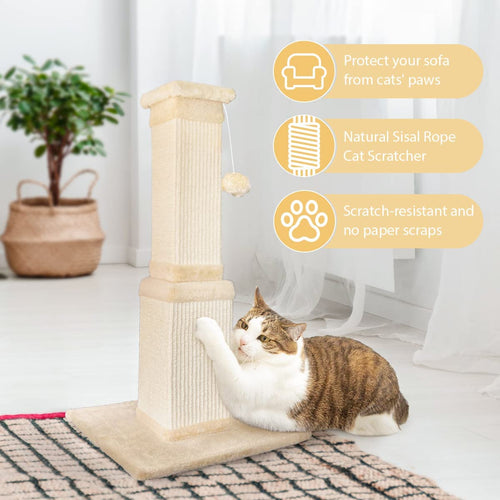 AGYM Cat Scratching Post, 32 Inch Large Cat Scratch