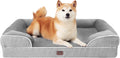 EHEYCIGA Memory Foam Large Dog Bed with Sides,