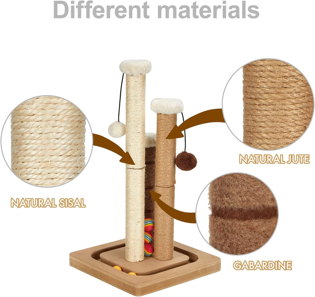 Cat Scratching Post Premium Natural Sisal Jute Carpet