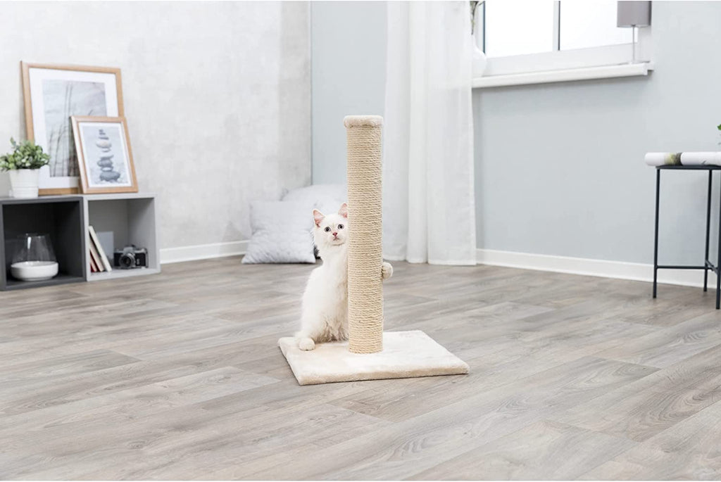 TRIXIE Parla Scratching Post, Durable Sisal Rope,