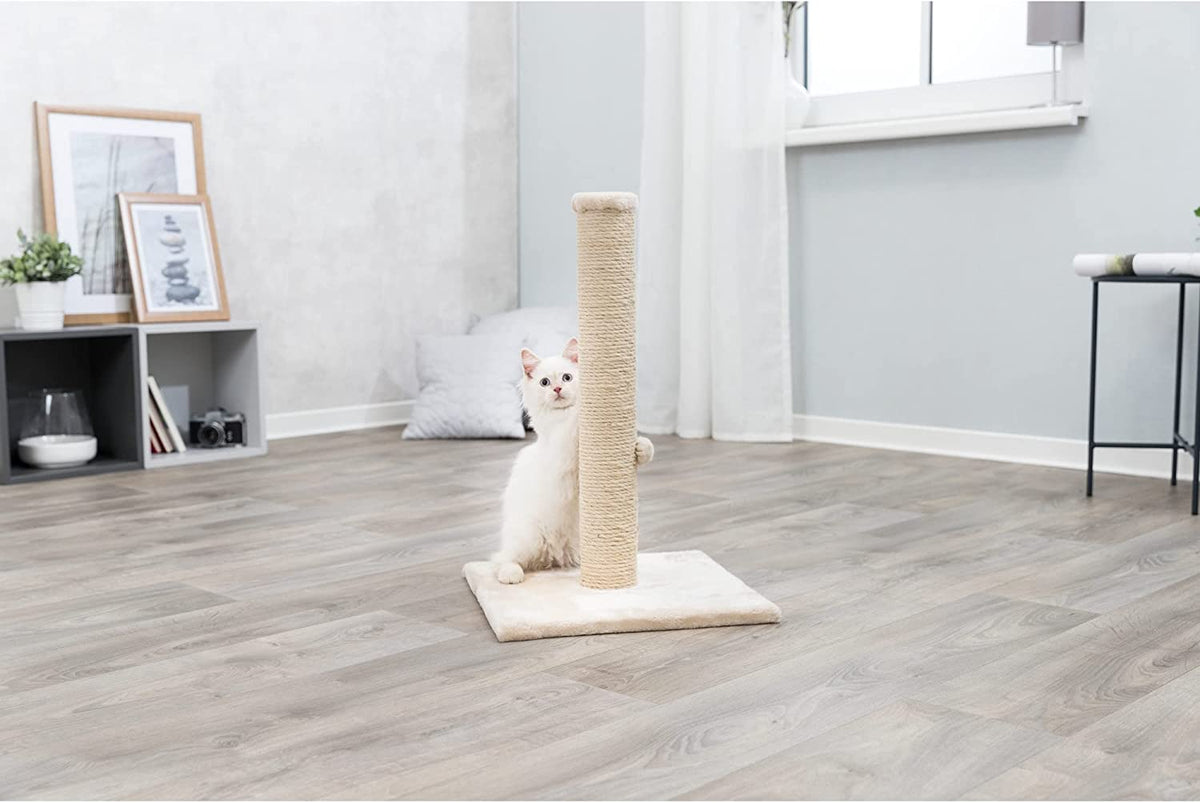 TRIXIE Parla Scratching Post, Durable Sisal Rope,