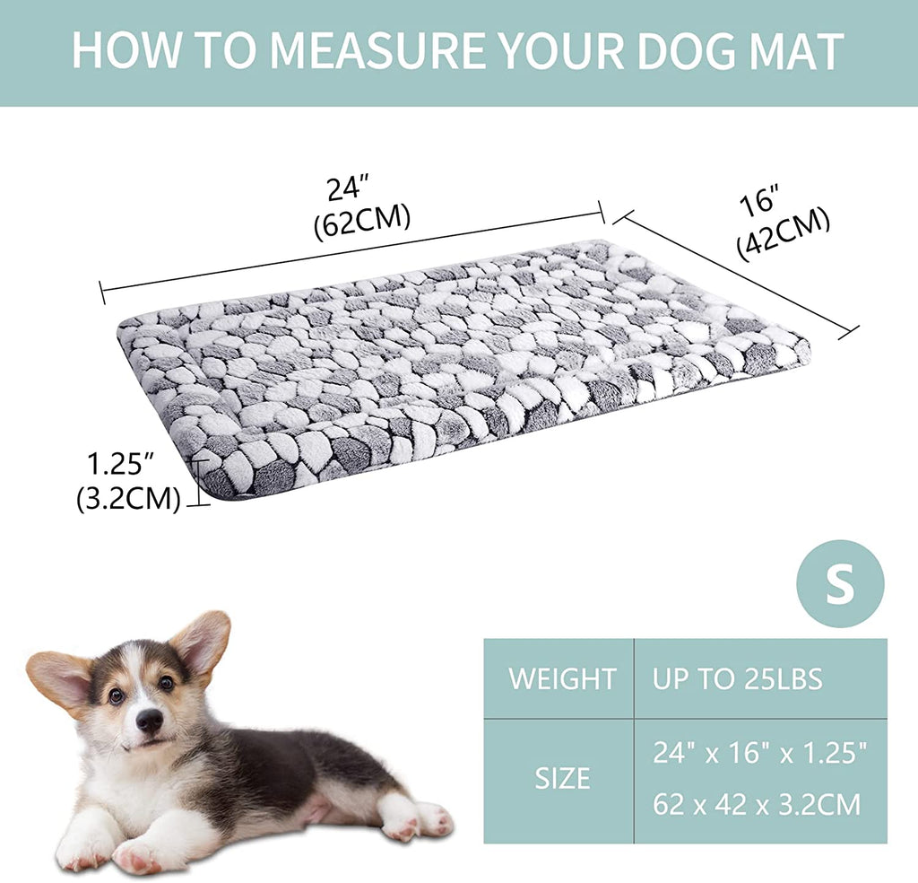 VANKEAN Dog Crate Pad Bed Mat Reversible (Warm &