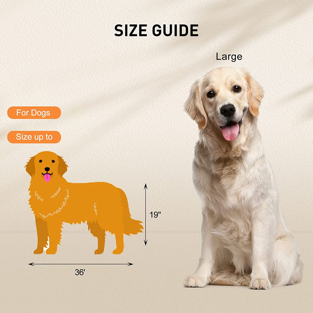KISYYO Dog Beds for Large Dogs Fixable Deluxe Cozy