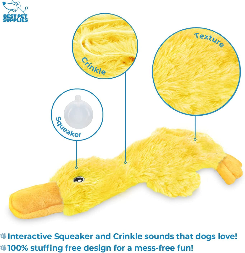 Best Pet Supplies Crinkle Dog Toy for Small, Medium,