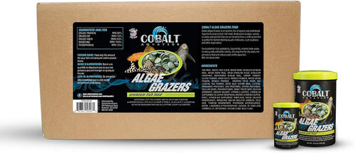 Cobalt Aquatics Algae Grazer Flakes with Probiotics,