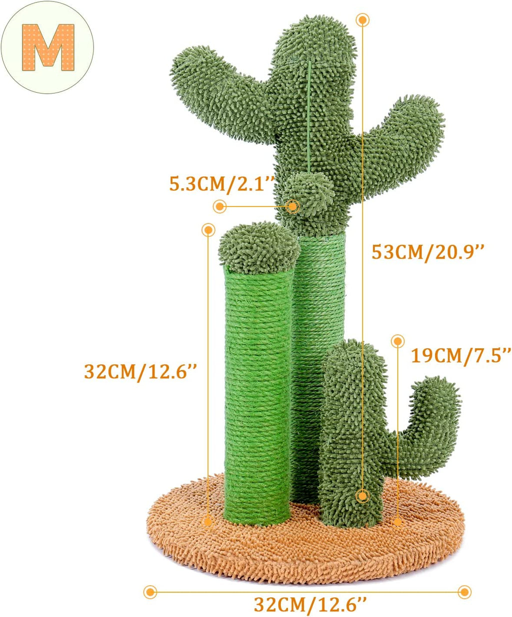 PAWZ Road Cat Scratching Post Cactus Cat Scratcher