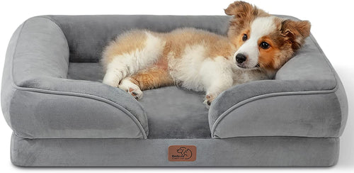 Bedsure Orthopedic Dog Bed for Medium Dogs -