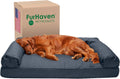 Furhaven XL Orthopedic Dog Bed Quilted Sofa-Style w/