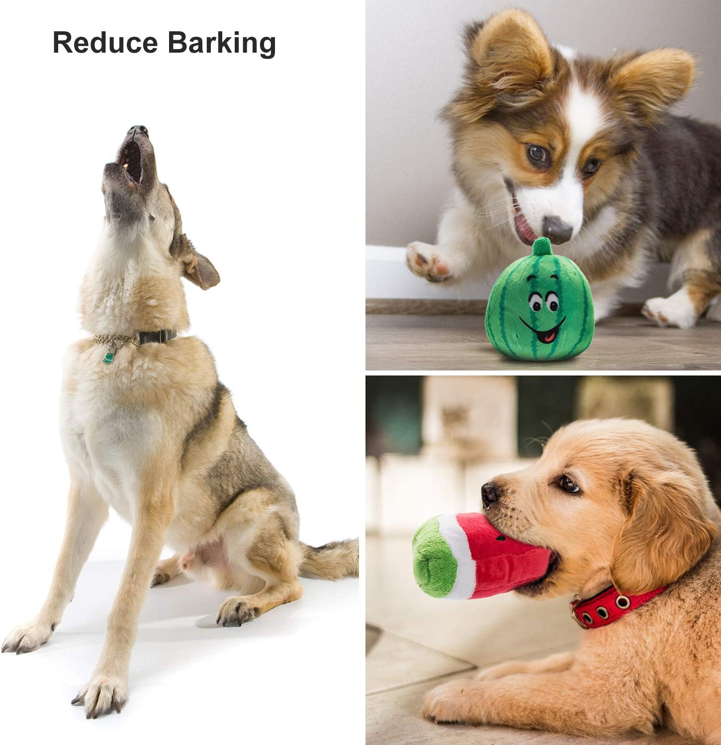 Nocciola Dog Squeaky Toys Cute Plush Small for Small