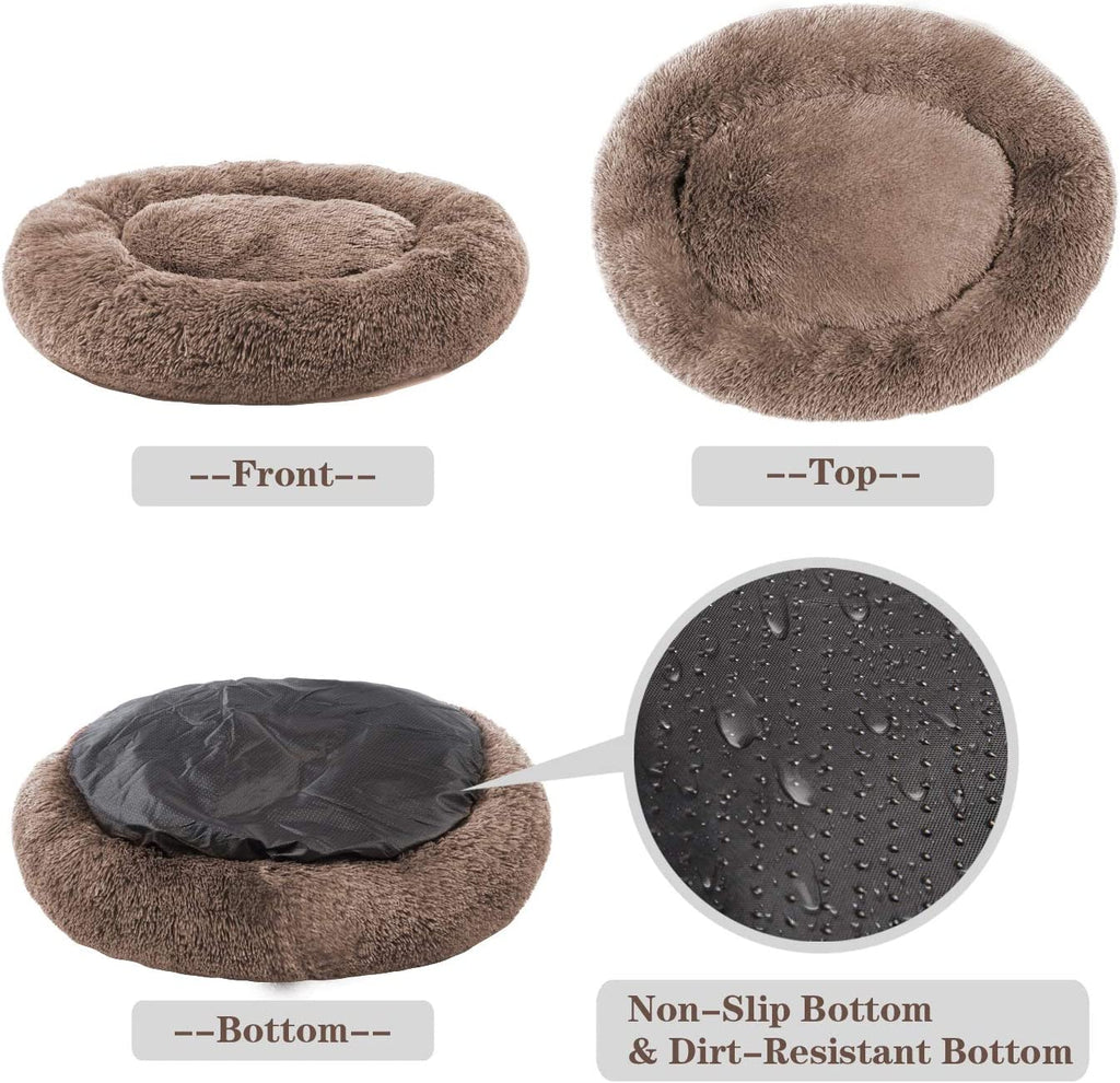MFOX Calming Dog Bed (L/XL/XXL/XXXL) for Medium and