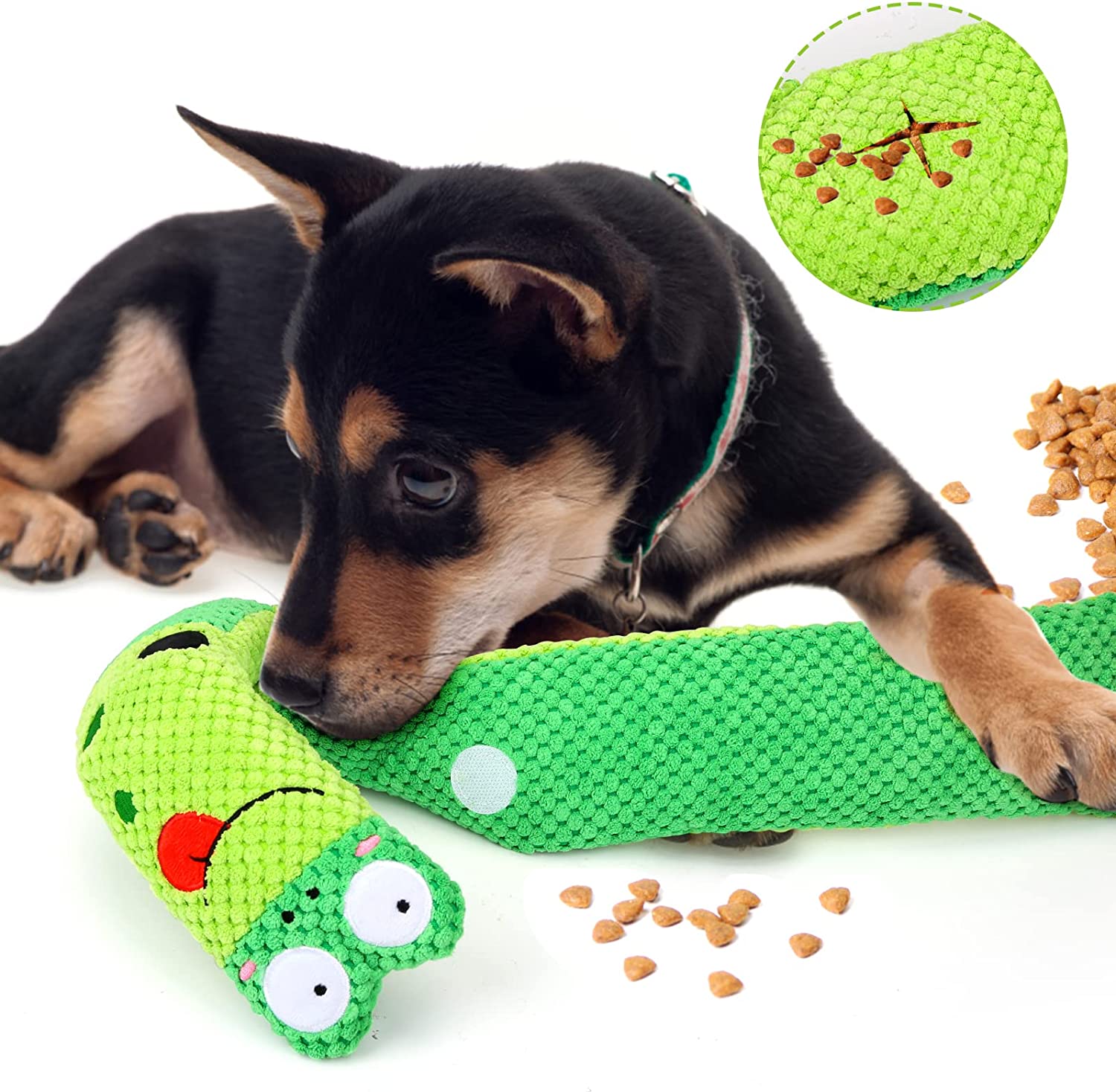 Letsmeet Squeak Dog Toys Stress Release Game for