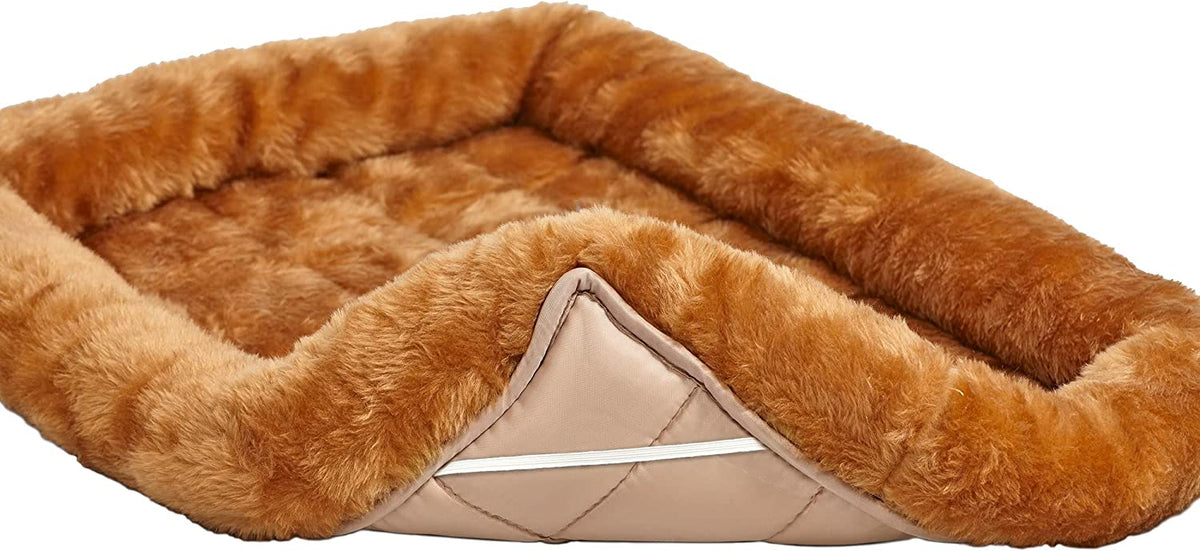MidWest Homes for Pets 277192 Pet Crate Bed Cinnamon