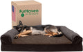 Furhaven XXL Cooling Gel Foam Dog Bed Sherpa &