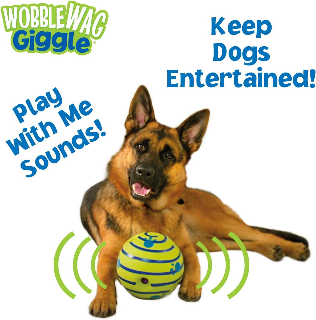 Wobble Wag Giggle Ball, Interactive Dog Toy, Fun