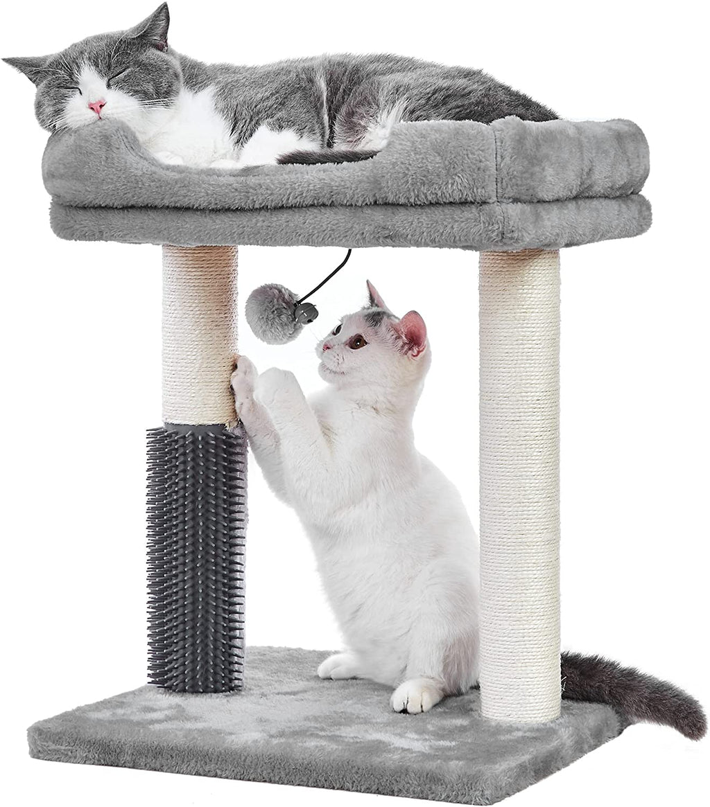 MeowSir Cat Tree 4 in 1 Cat Scratching Post Featuring