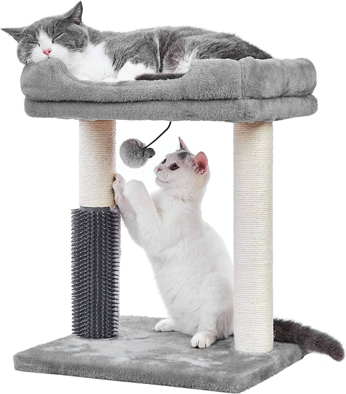 MeowSir Cat Tree 4 in 1 Cat Scratching Post Featuring