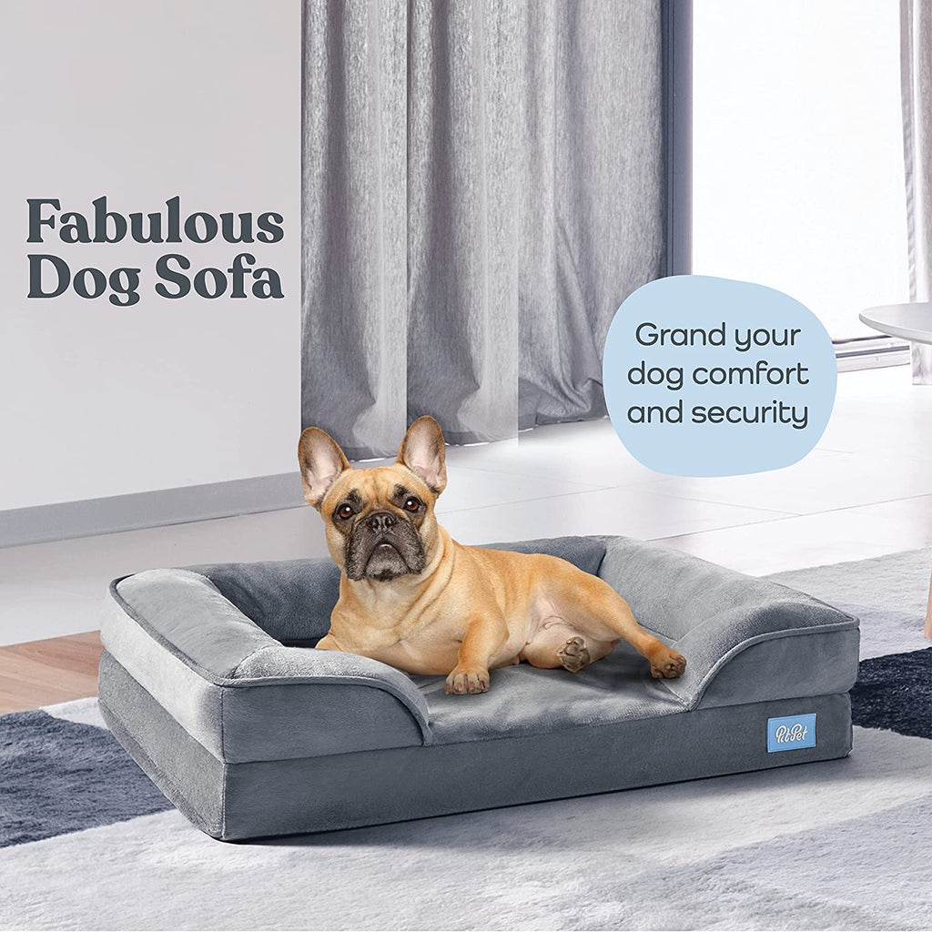 Orthopedic Sofa Dog Bed - Ultra Comfortable Beds for