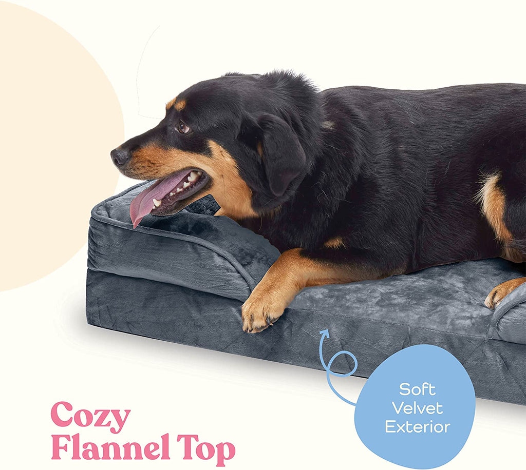 Orthopedic Sofa Dog Bed - Ultra Comfortable Beds for