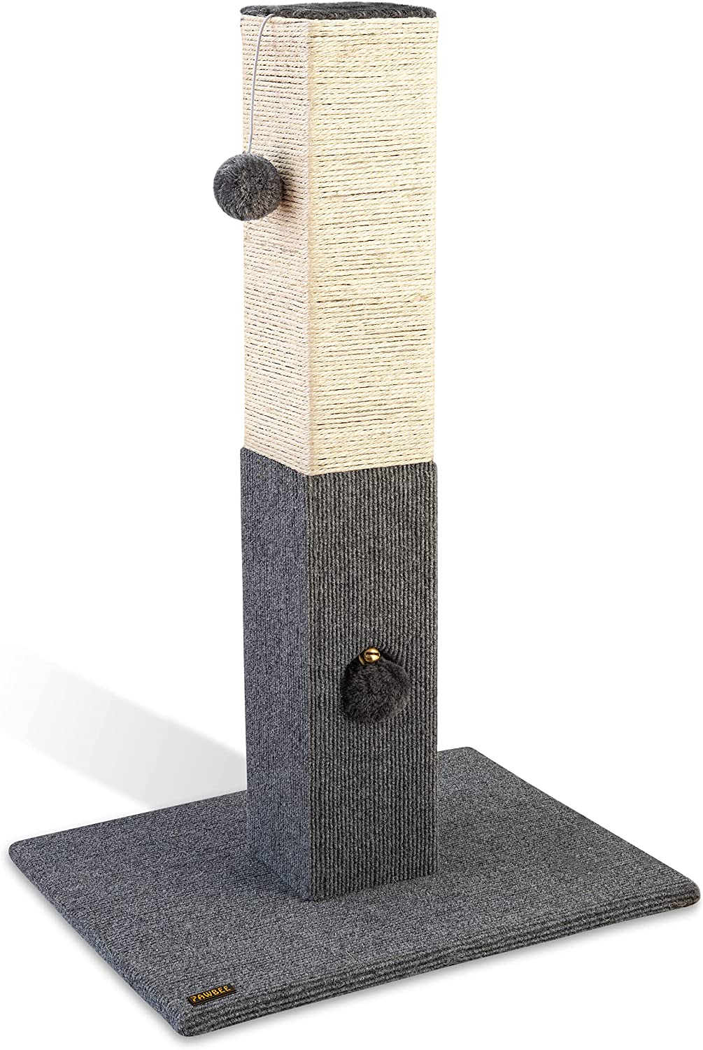 PAWBEE - 32" Cat Scratching Post - Tall Cat Scratching