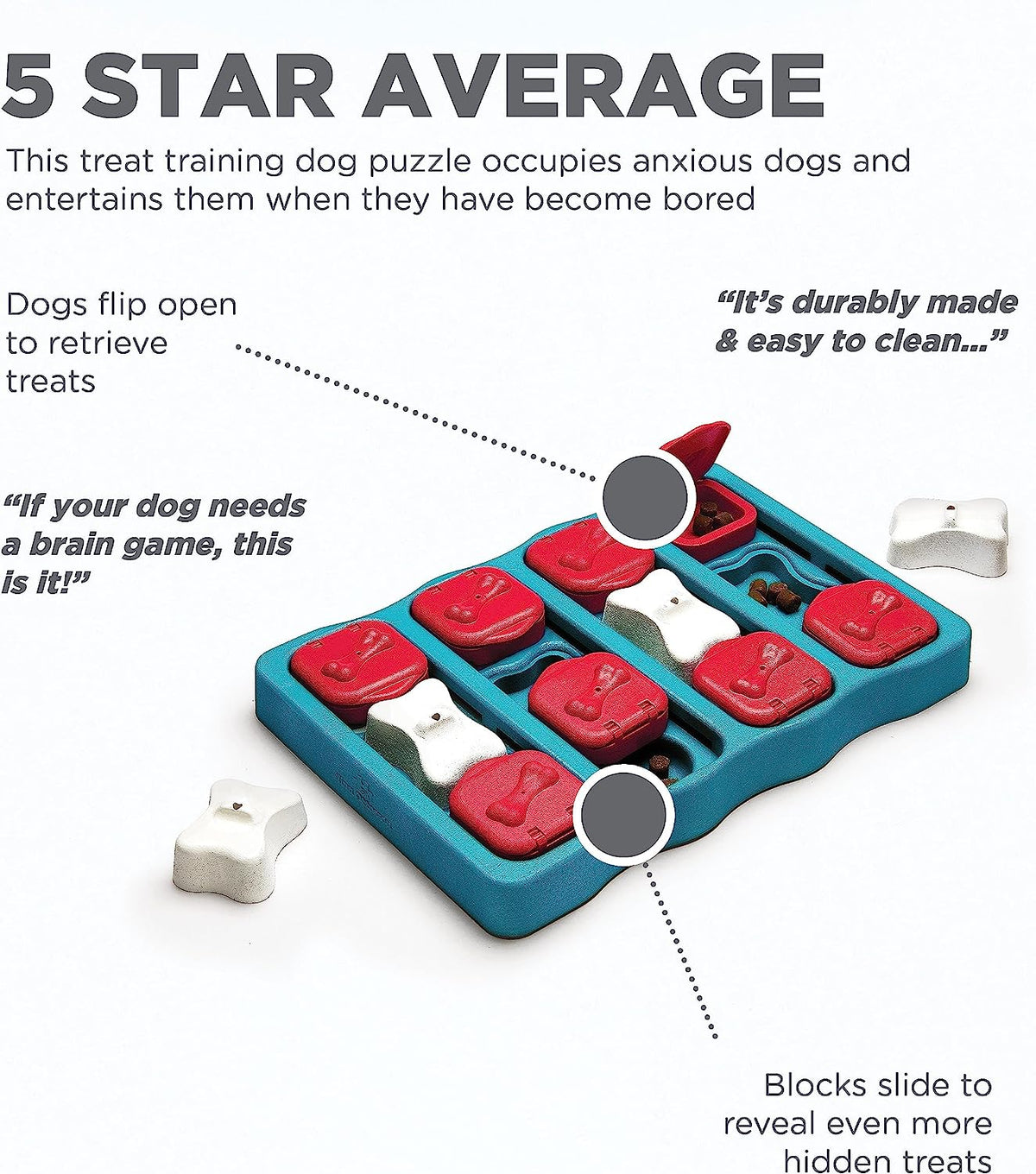 Outward Hound Nina Ottosson Dog Brick Interactive
