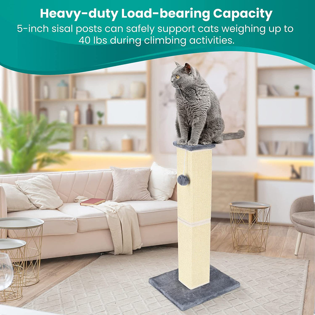 YULOYI Cat Scratching Post 32 Inch for Indoor Large