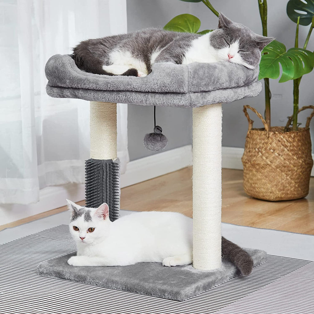 MeowSir Cat Tree 4 in 1 Cat Scratching Post Featuring