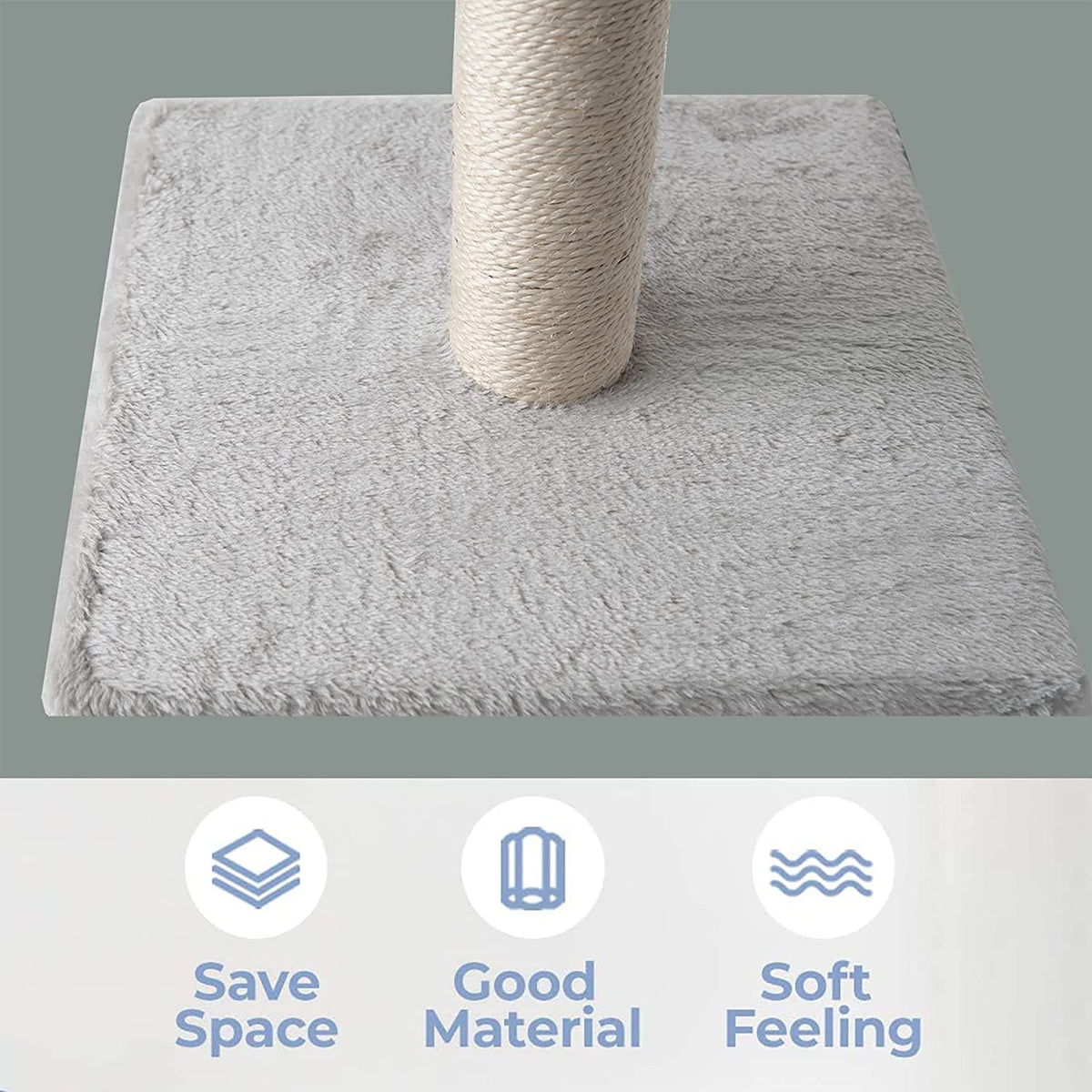 Dimaka 34'' Cat Scratching Post, Cat Scratching Post,