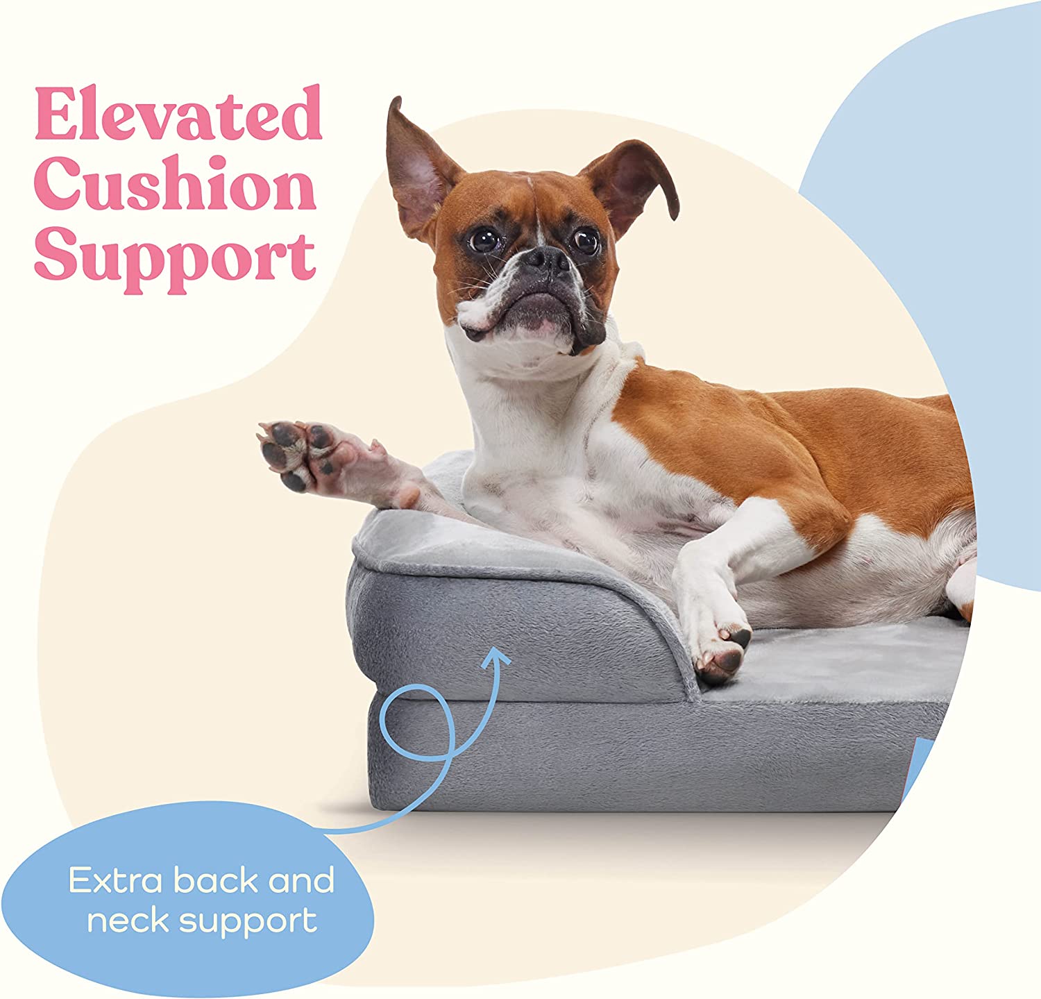 Orthopedic Sofa Dog Bed - Ultra Comfortable Beds for