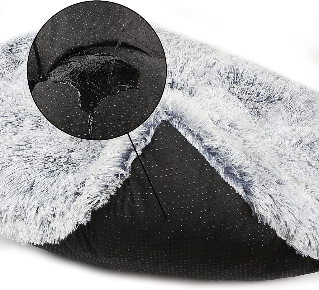 Washable Dog Bed beds for Large Dogs, Anti-Slip Crate