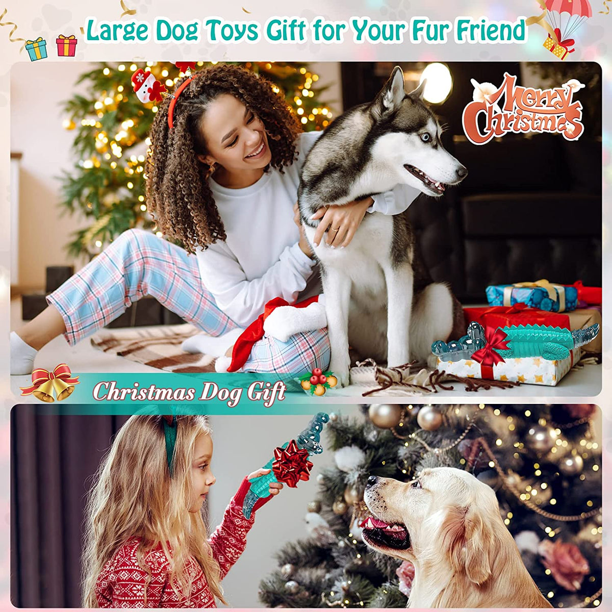 Dog Toys for Aggressive Chewers-Dog Chew Toy/Large