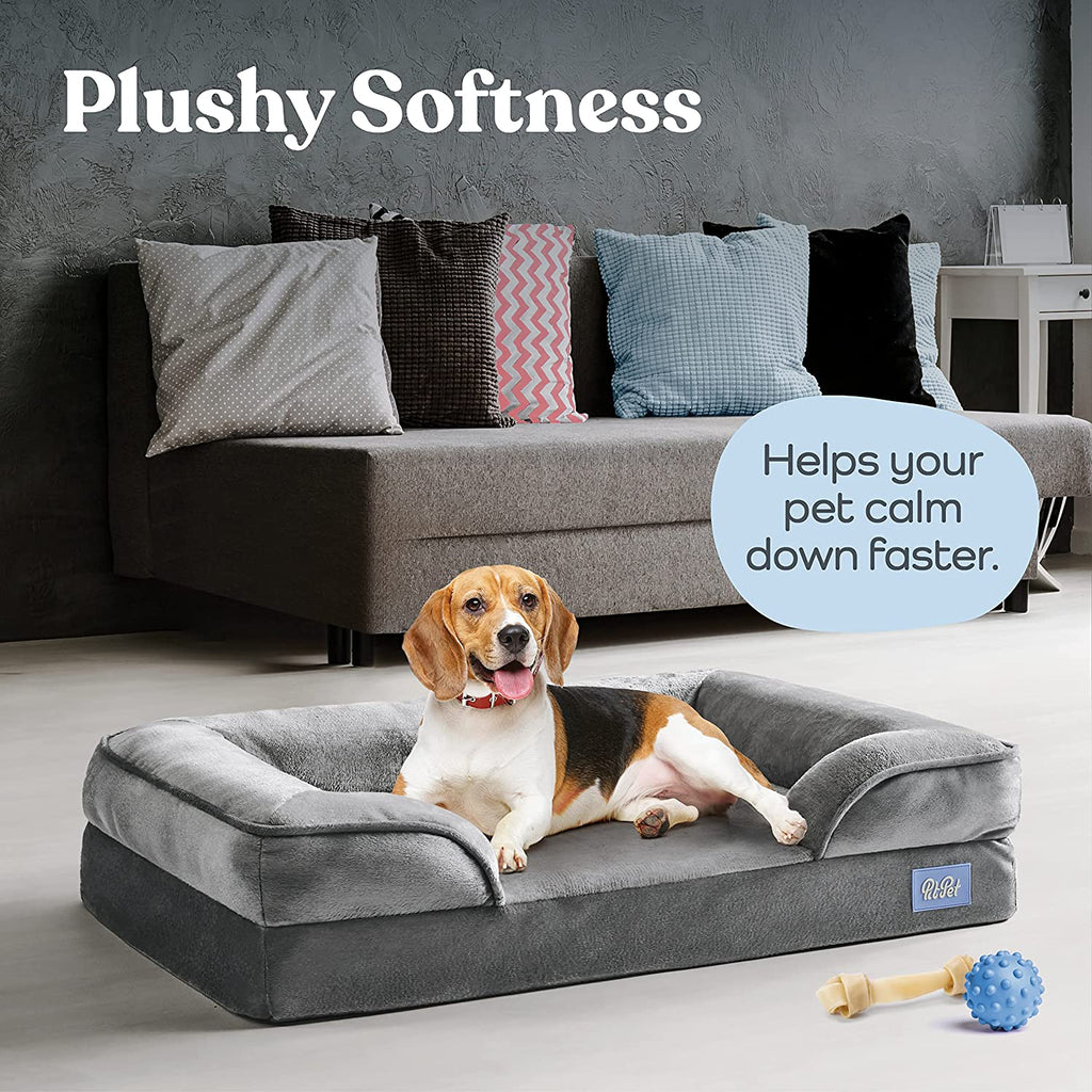 Orthopedic Sofa Dog Bed - Ultra Comfortable Beds for