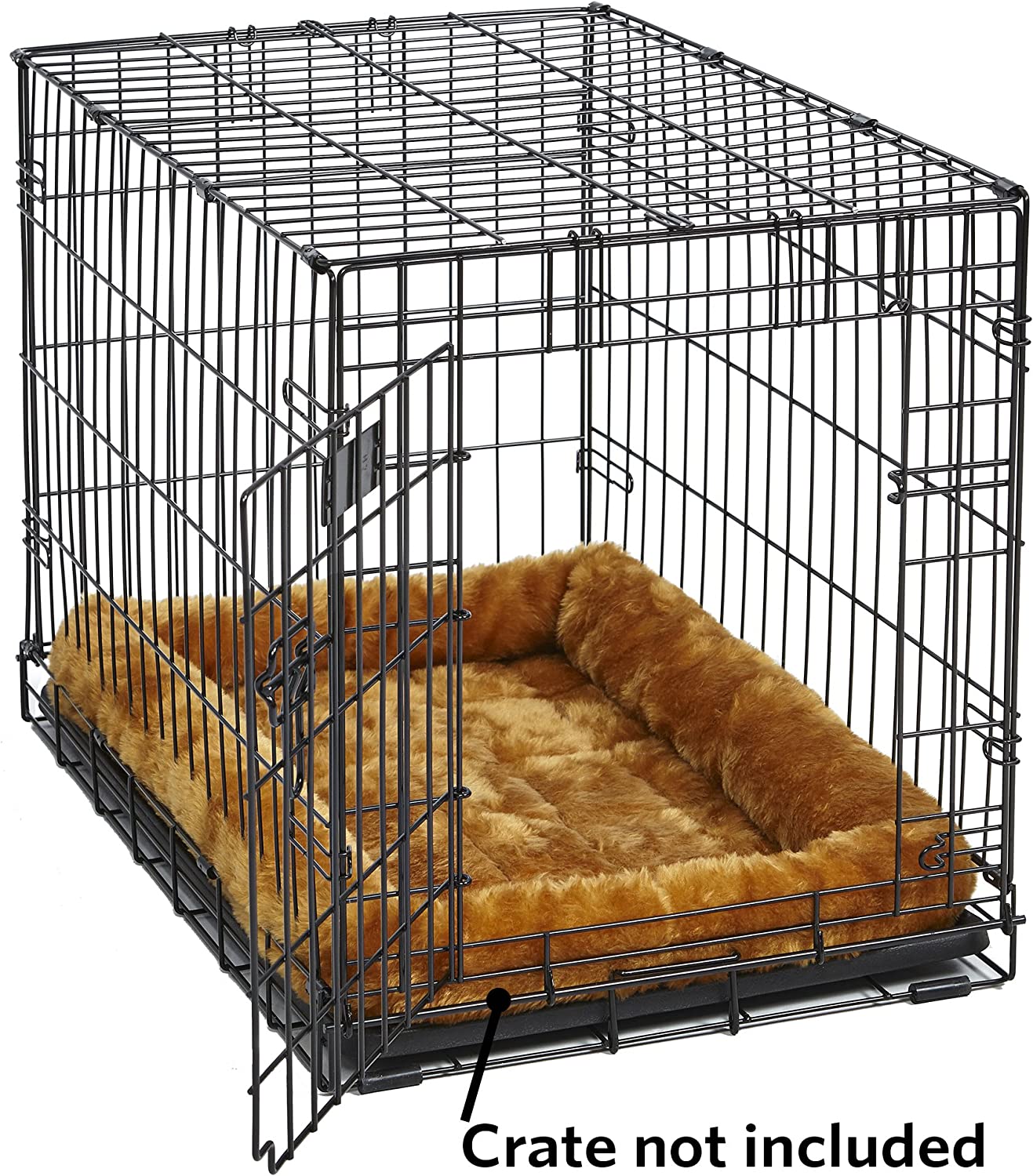 MidWest Homes for Pets 277192 Pet Crate Bed Cinnamon