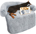 Auvce Fluffy Calming Large Dog Bed Deluxe Anti-Anxiety