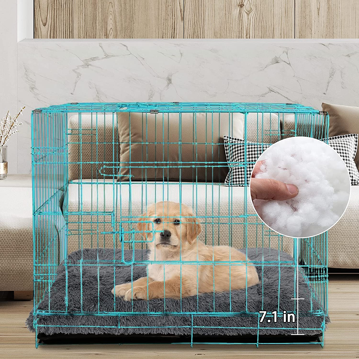 Dog Bed,Dog Mat Crate Pad,Dog beds for Large Dogs,