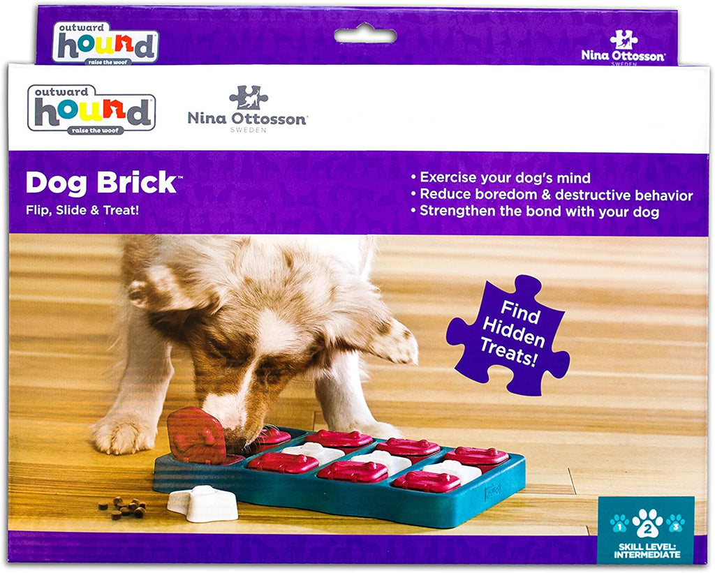 Outward Hound Nina Ottosson Dog Brick Interactive